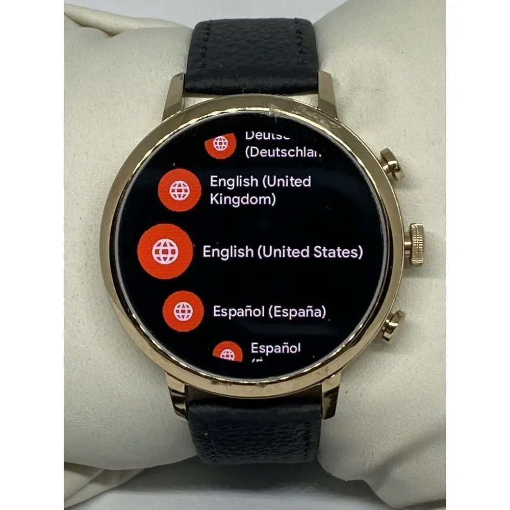 Fossil Gen 4 Authentic Digital Dial Smart Watch Custom Band FTW6020 DC514
